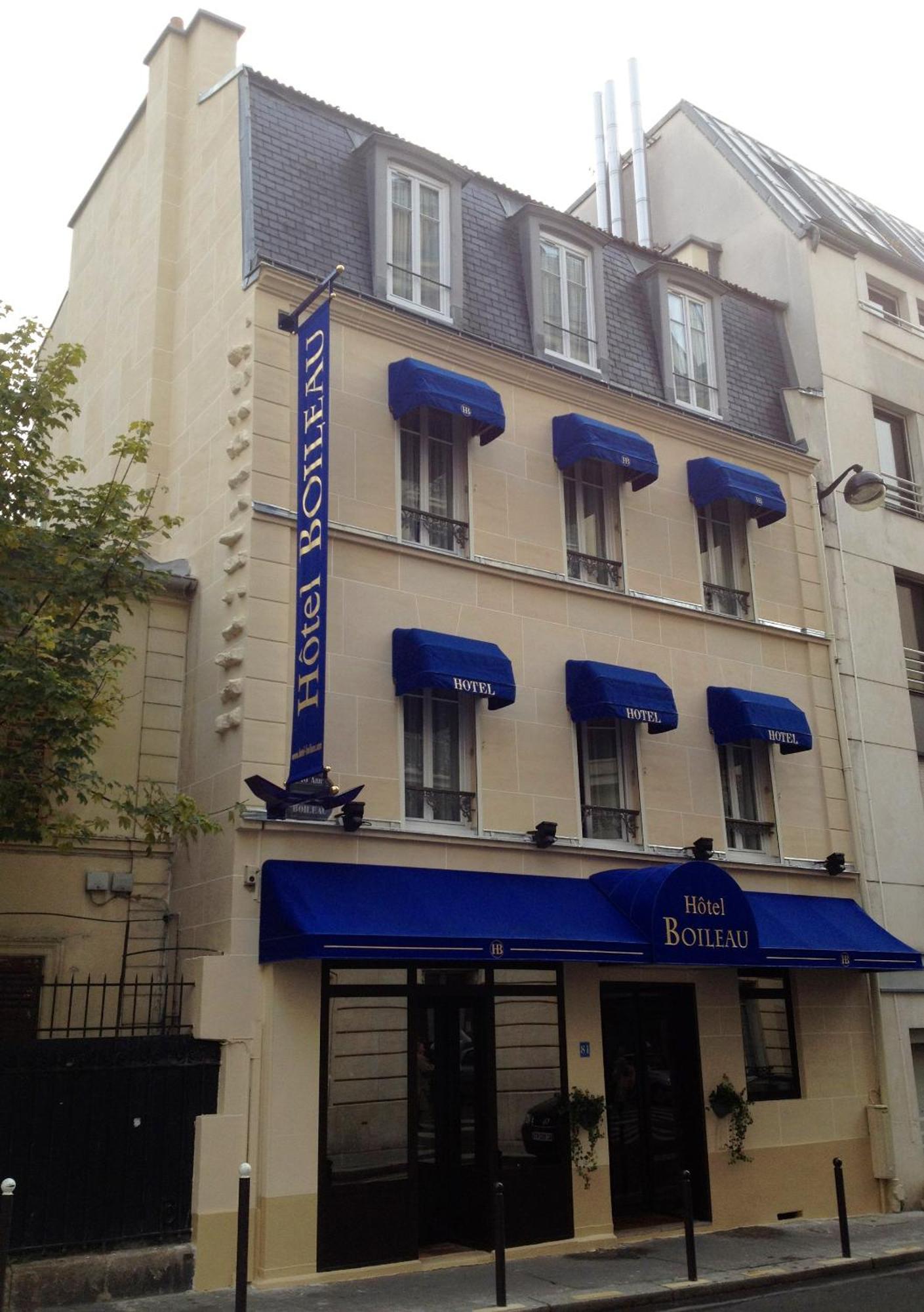 Hotel Boileau Paris Exterior photo